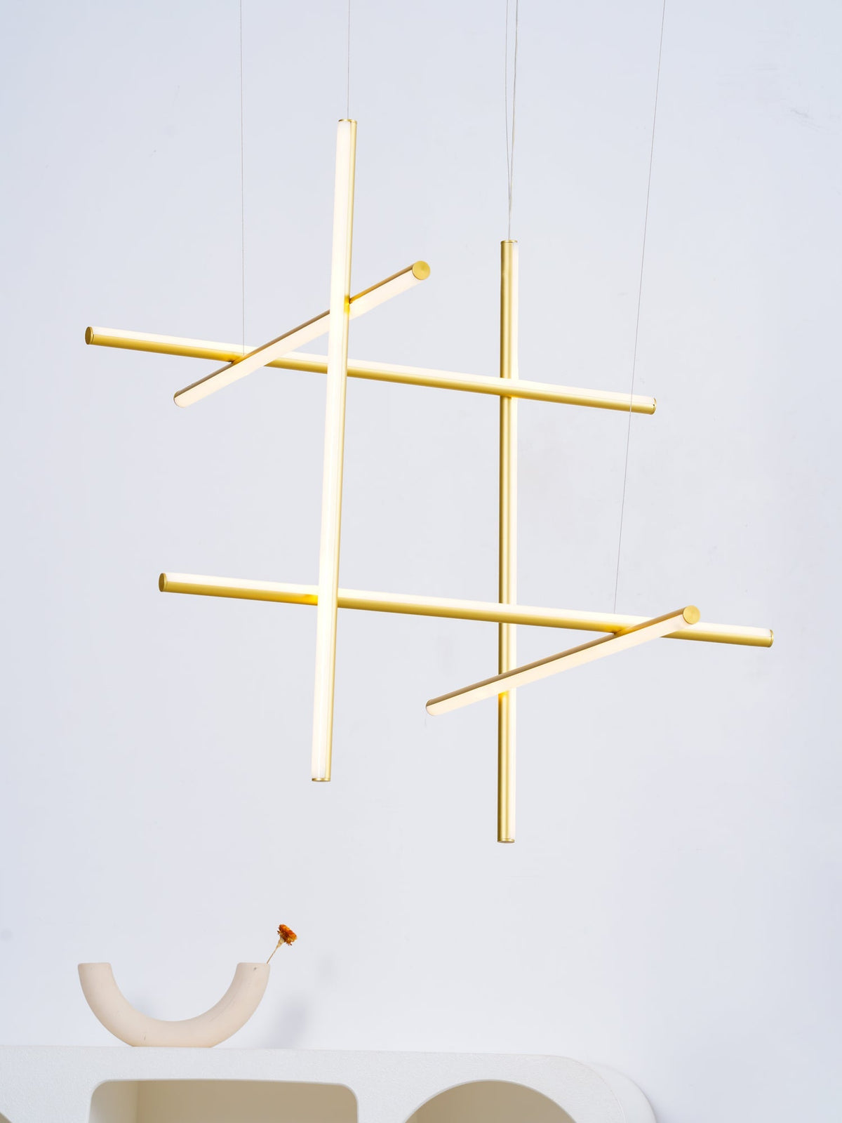 Gridline Linear Chandelier – detail 9