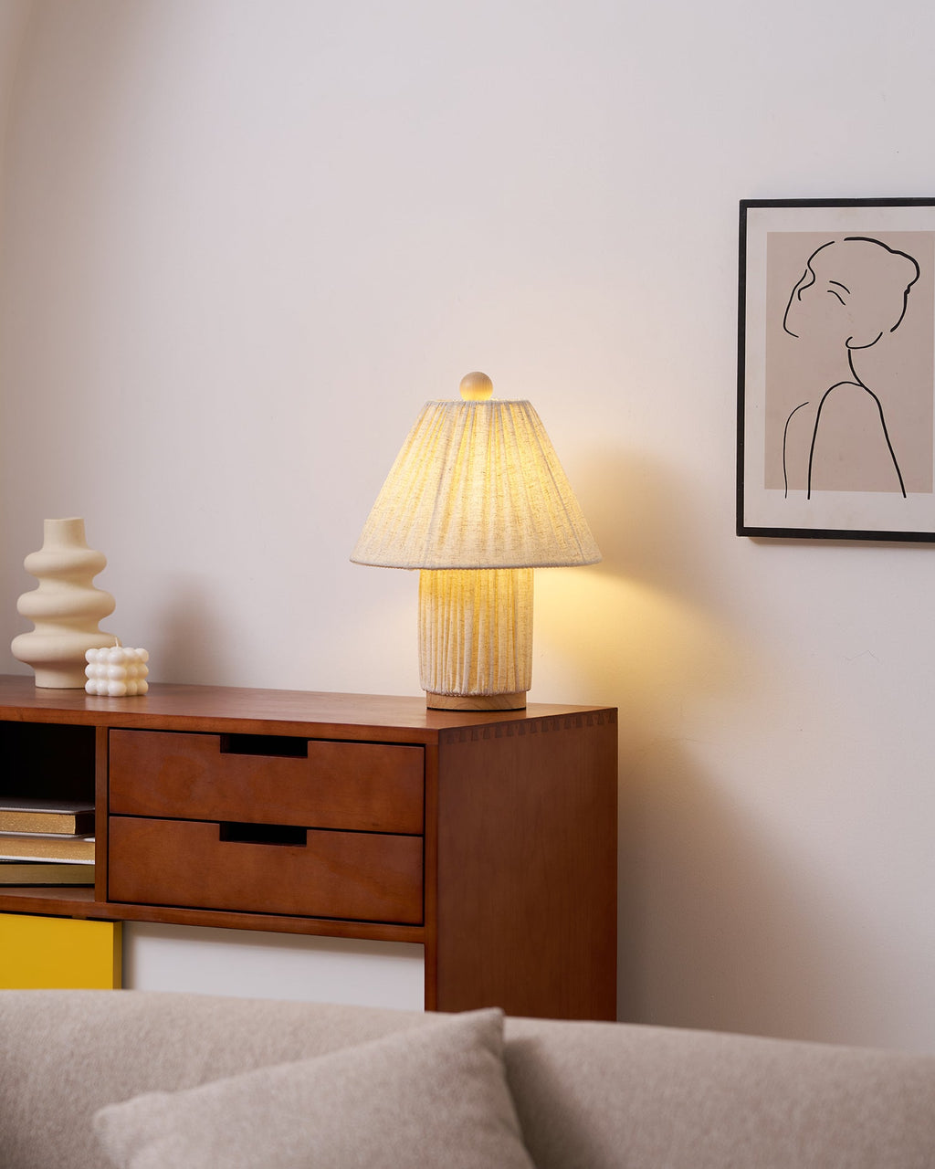 Lampada da tavolo retrò Palivamo