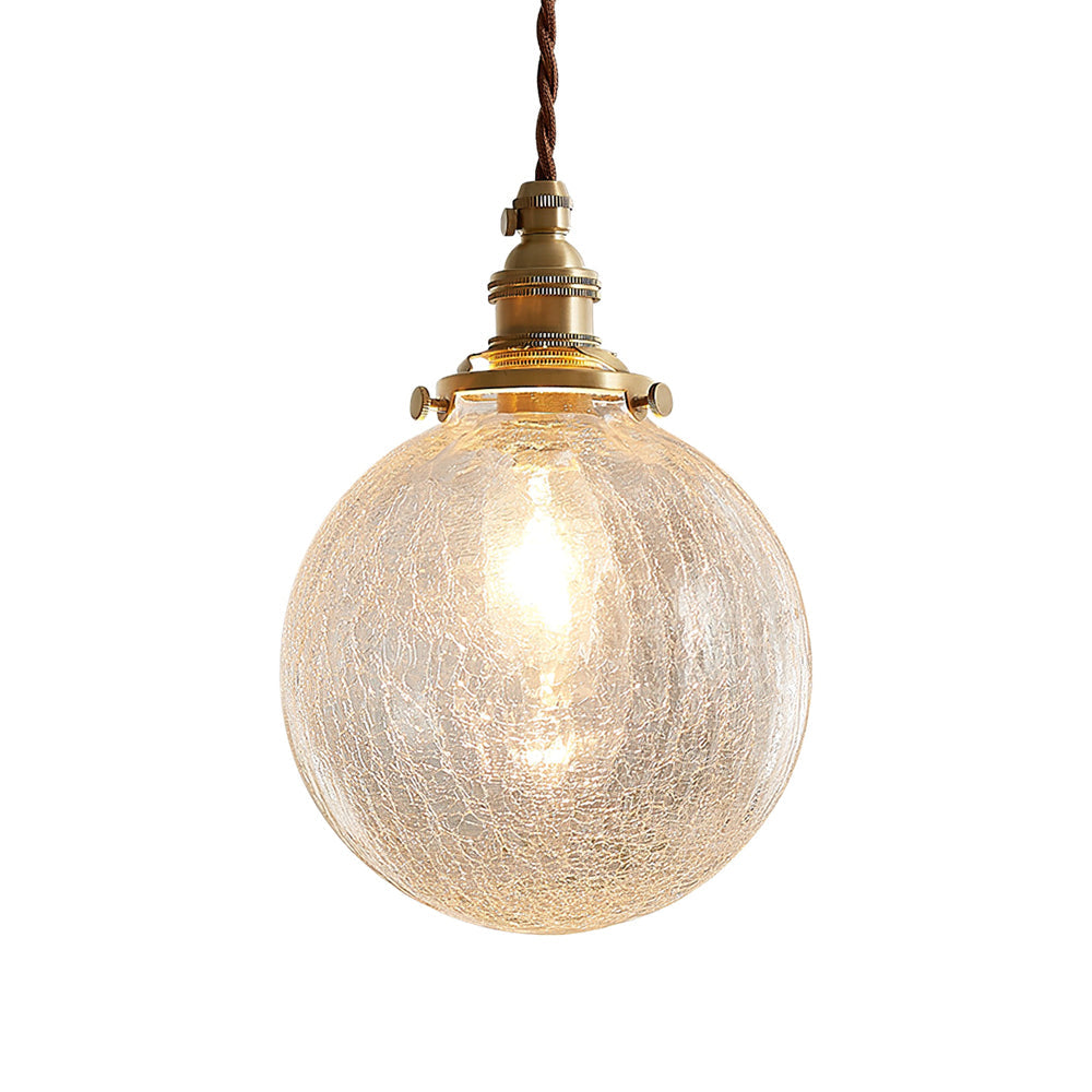 Crackle Glass Pendant Light – detail 12