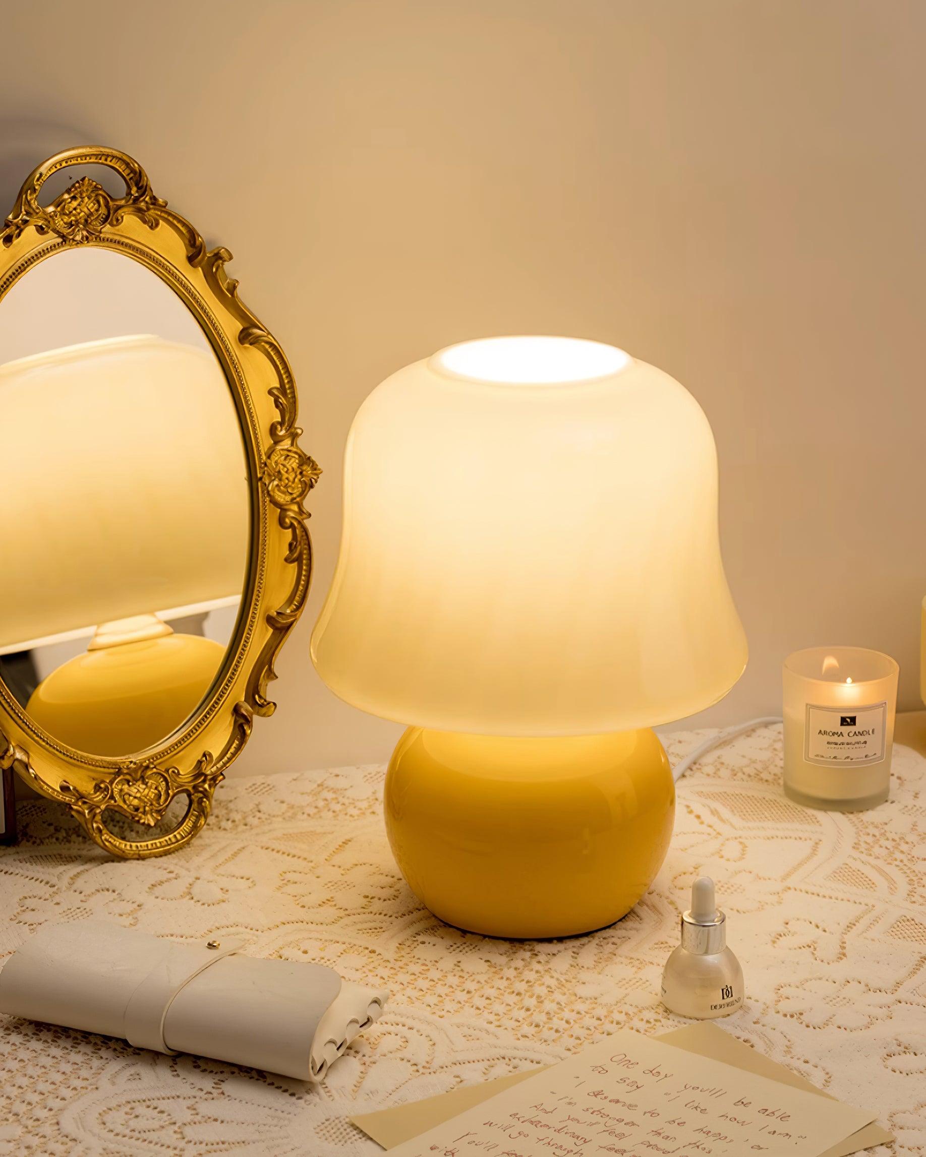 Lampada da tavolo a fungo Ilsera