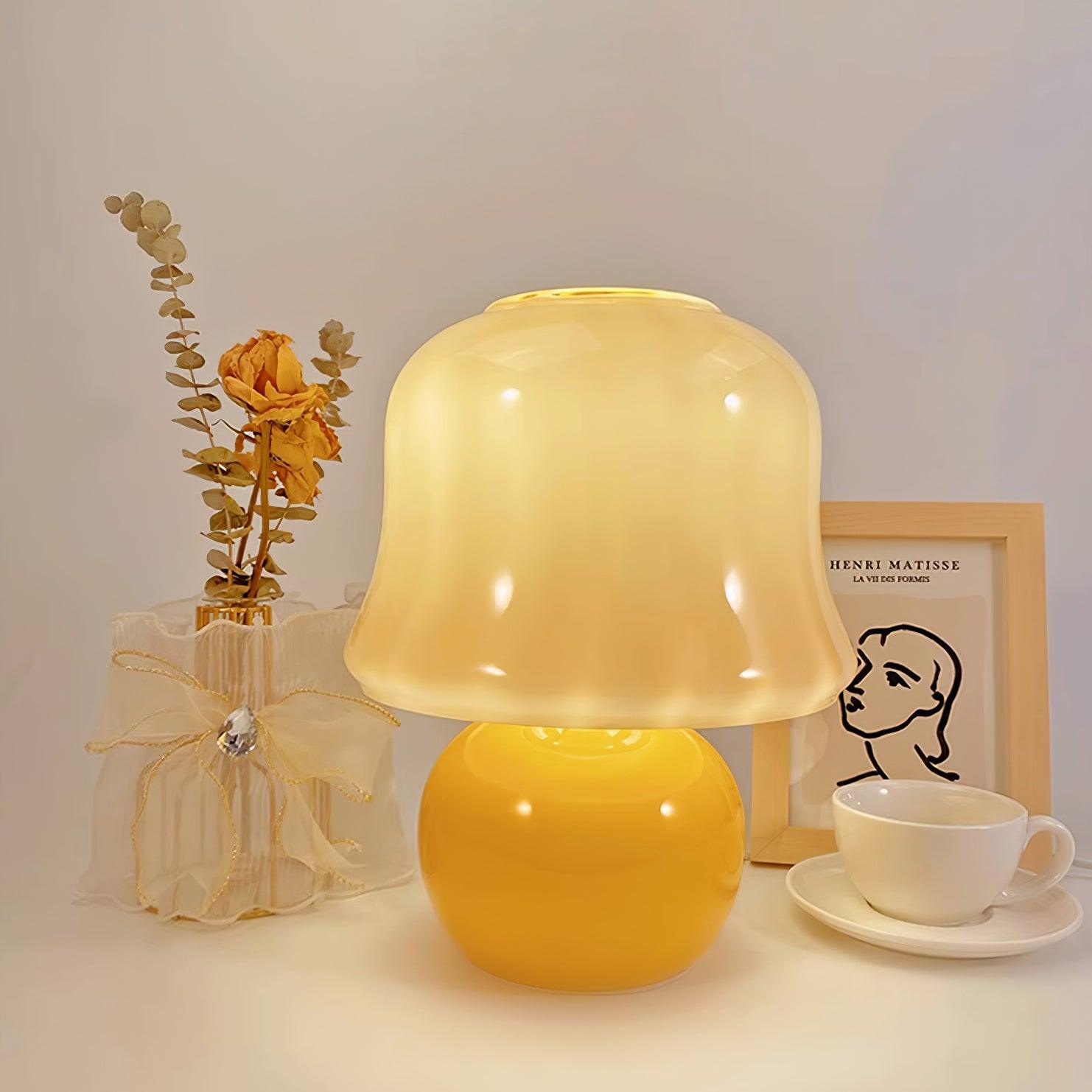 Lampada da tavolo a fungo Ilsera