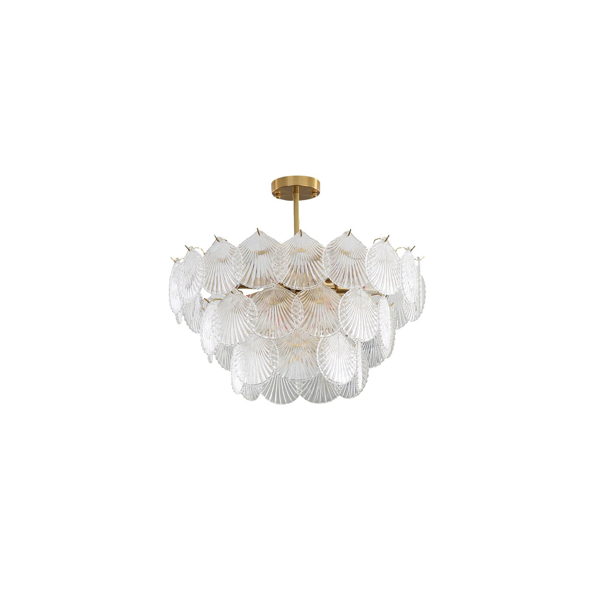 Dekorfine Shell Glass Chandelier — Detail View 58