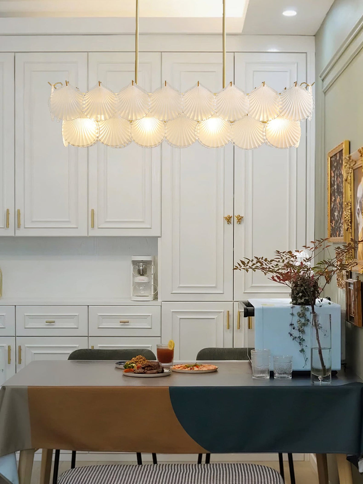 Dekorfine Shell Glass Chandelier — Detail View 41