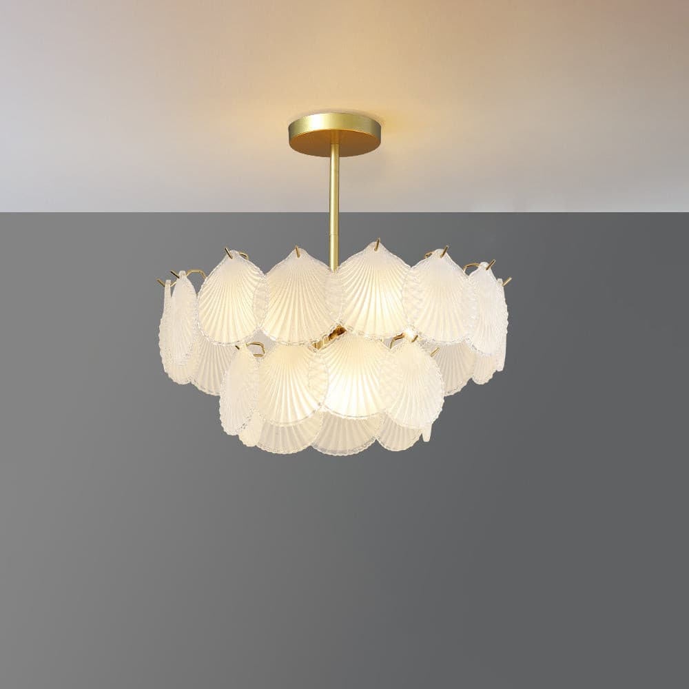 Lampadario a conchiglia Cororo