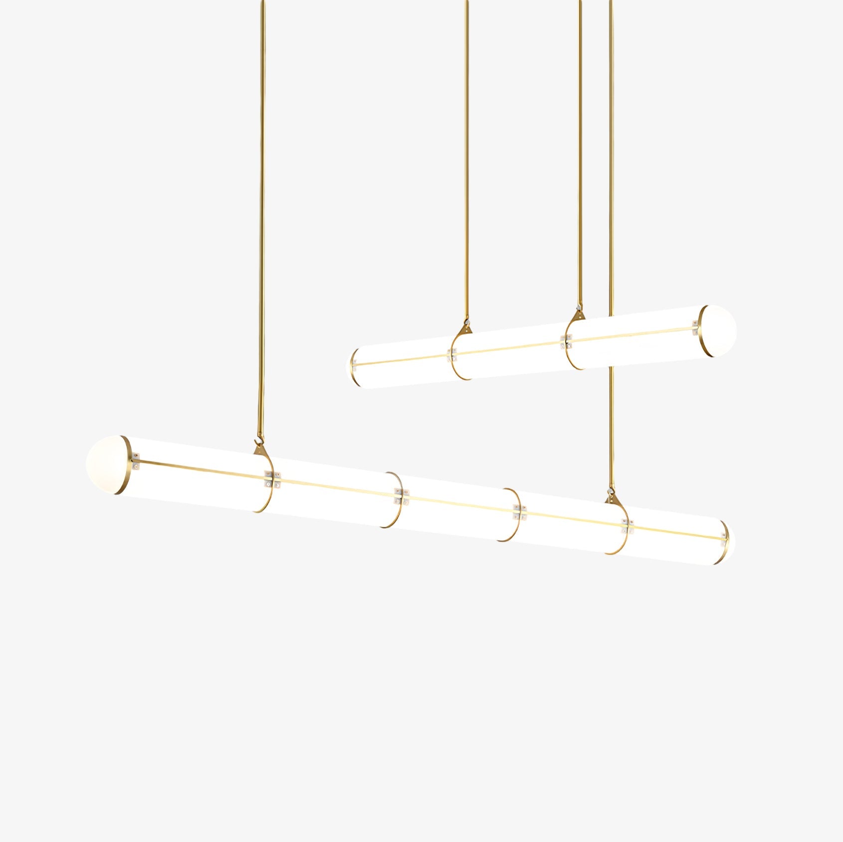 Lampada a sospensione lineare Aronale