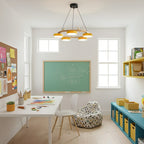 Lampadario rotondo Elora