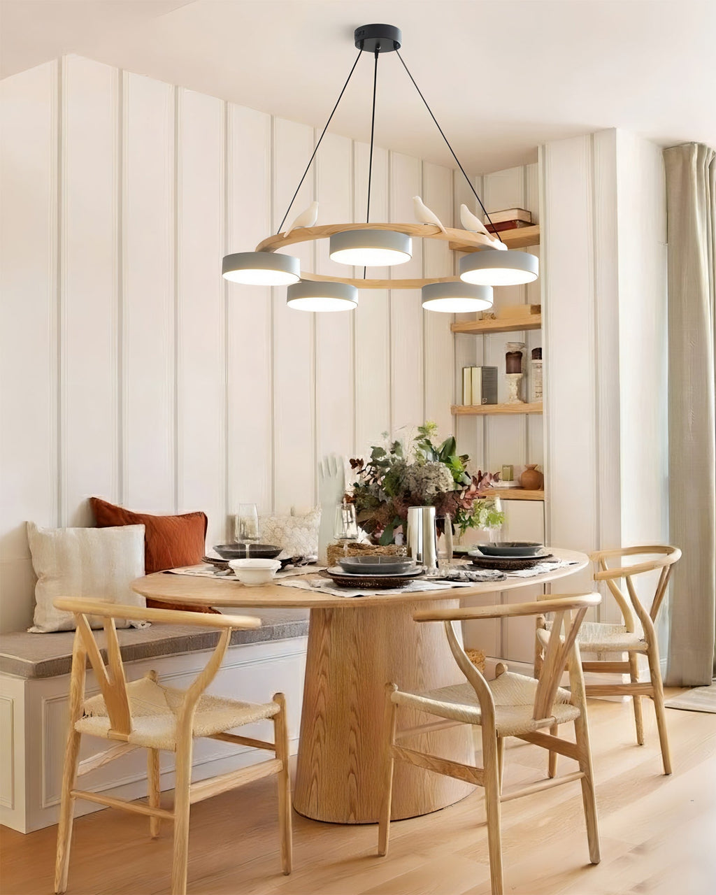 Lampadario rotondo Elora