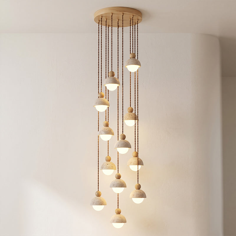 Lampada a sospensione Oliaena