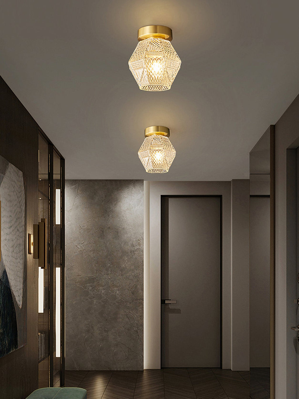 Plafoniera Art Deco Mirmirava