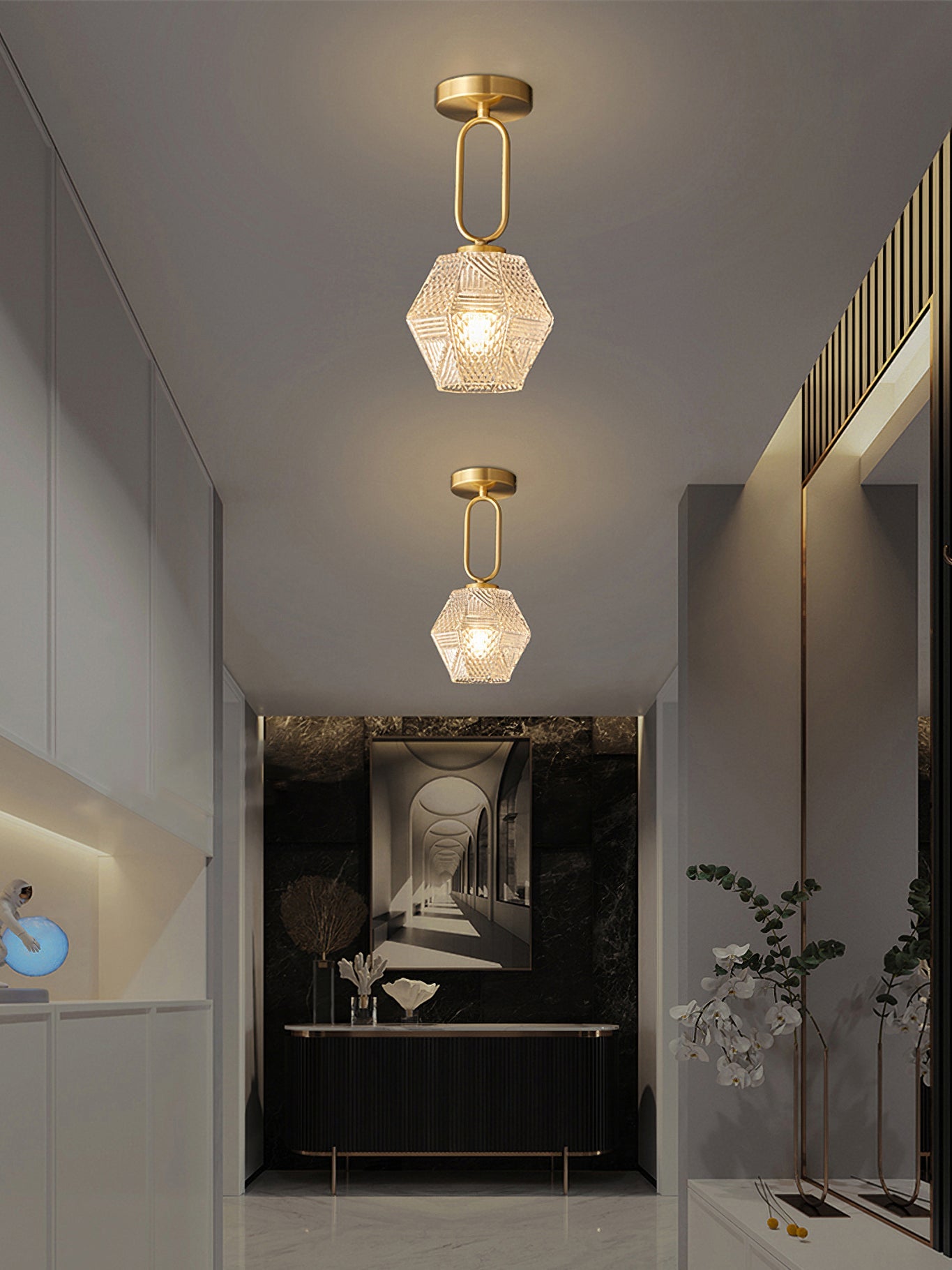 Plafoniera Art Deco Mirmirava