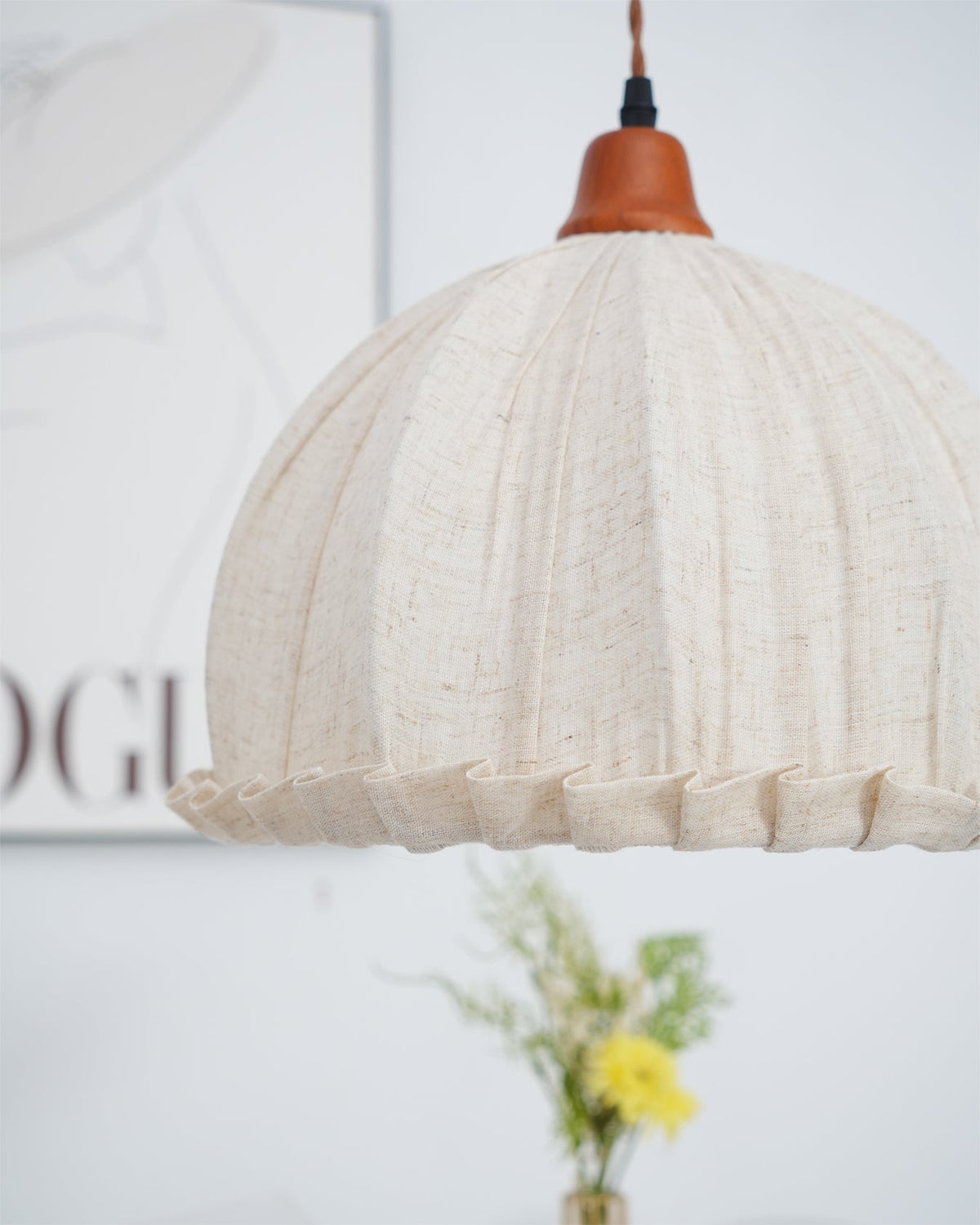 Lampada a sospensione rotonda Silenre
