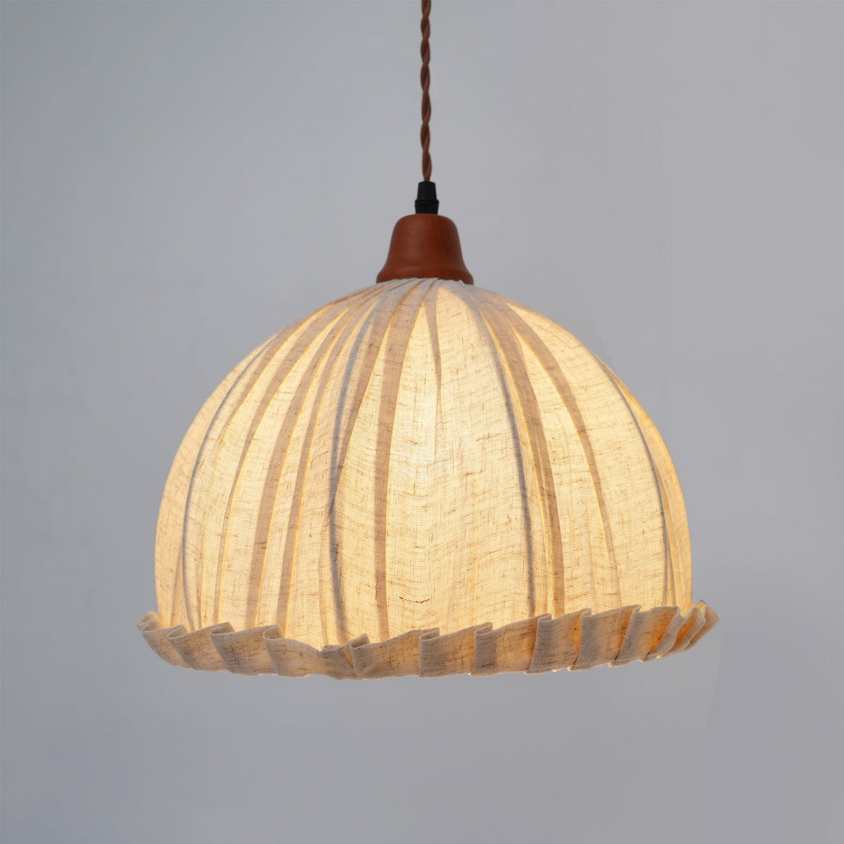 Lampada a sospensione rotonda Silenre