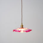 Lampada a sospensione floreale Mirarni