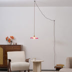 Lampada a sospensione floreale Mirarni