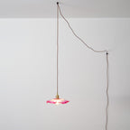 Lampada a sospensione floreale Mirarni