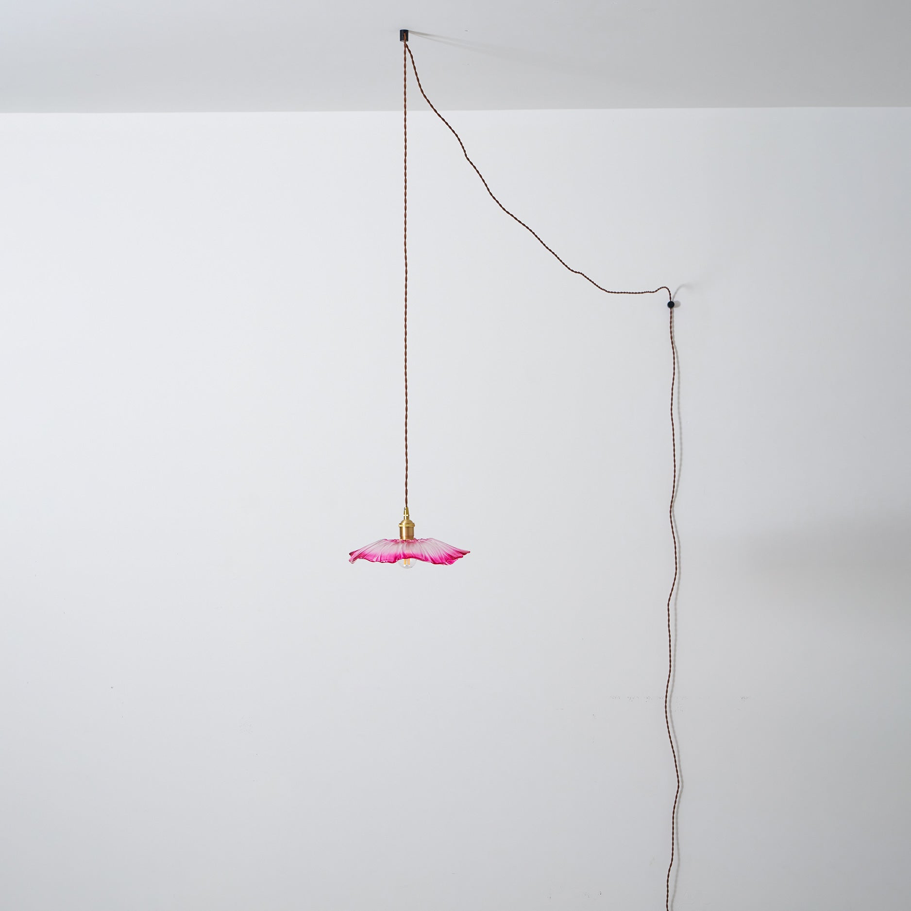 Lampada a sospensione floreale Mirarni