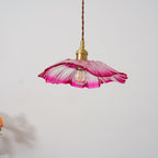 Lampada a sospensione floreale Mirarni