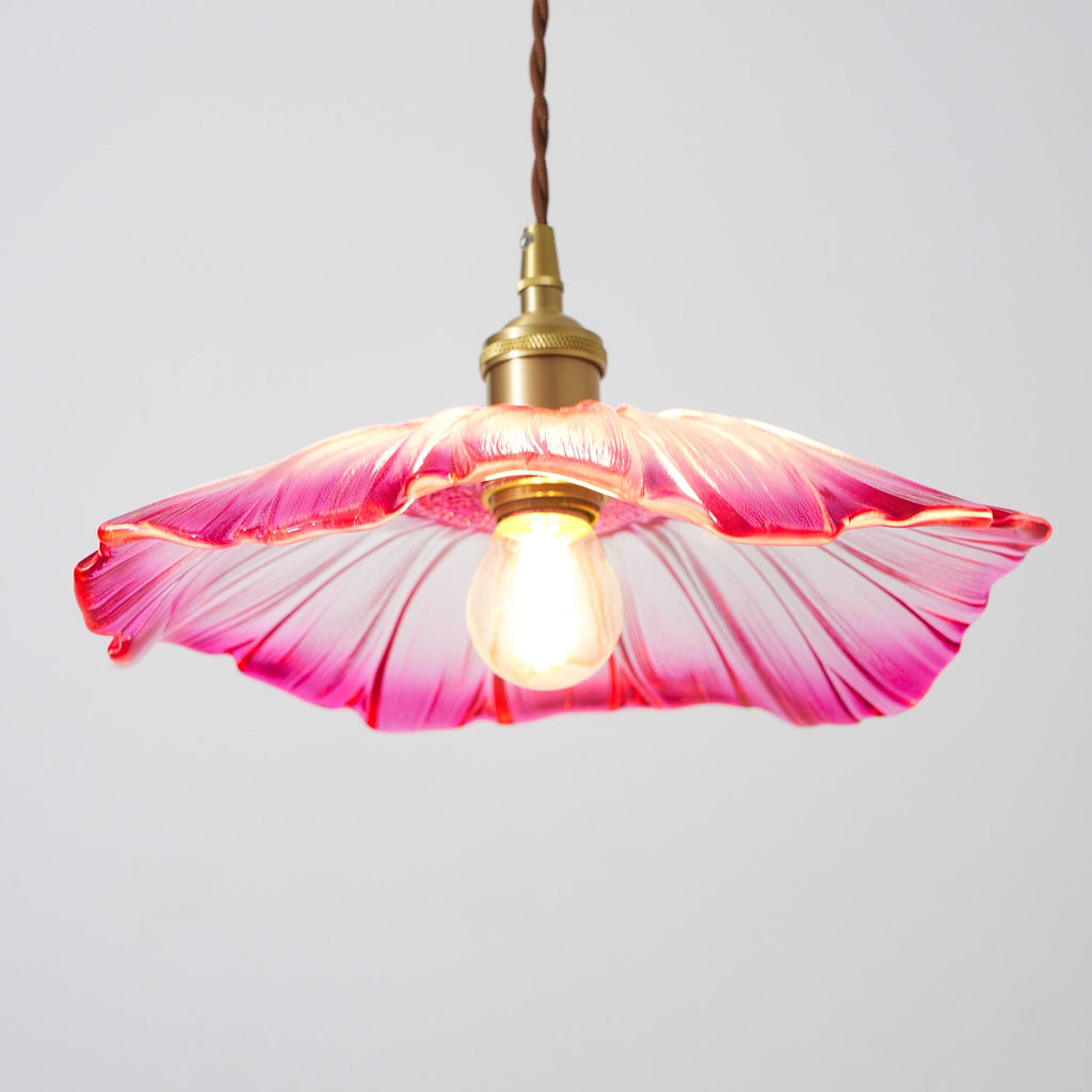 Lampada a sospensione floreale Mirarni