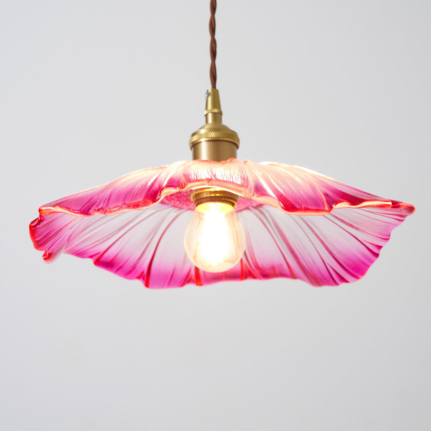 Lampada a sospensione floreale Mirarni