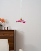 Lampada a sospensione floreale Mirarni