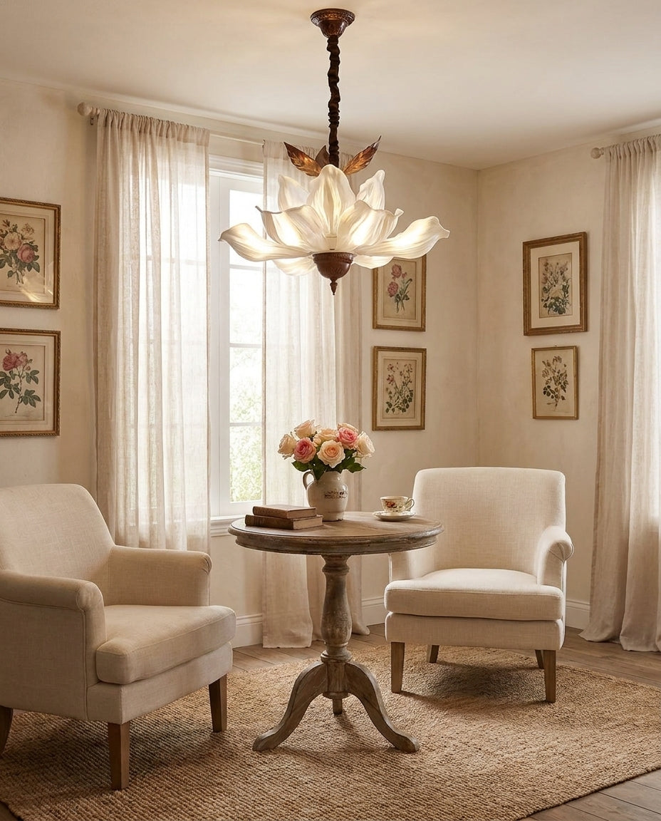 Magnolia Bloom Chandelier – detail 3