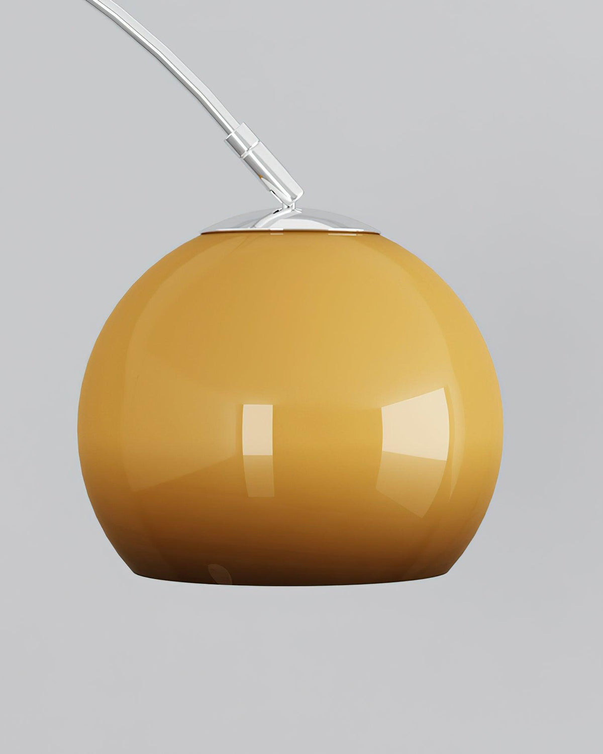 Lampada da terra curva Rovelave