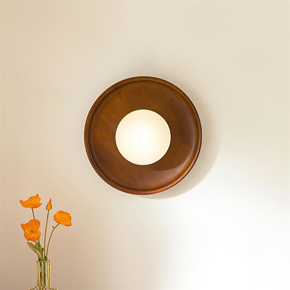 Applique da esterno rotonda Daloreno