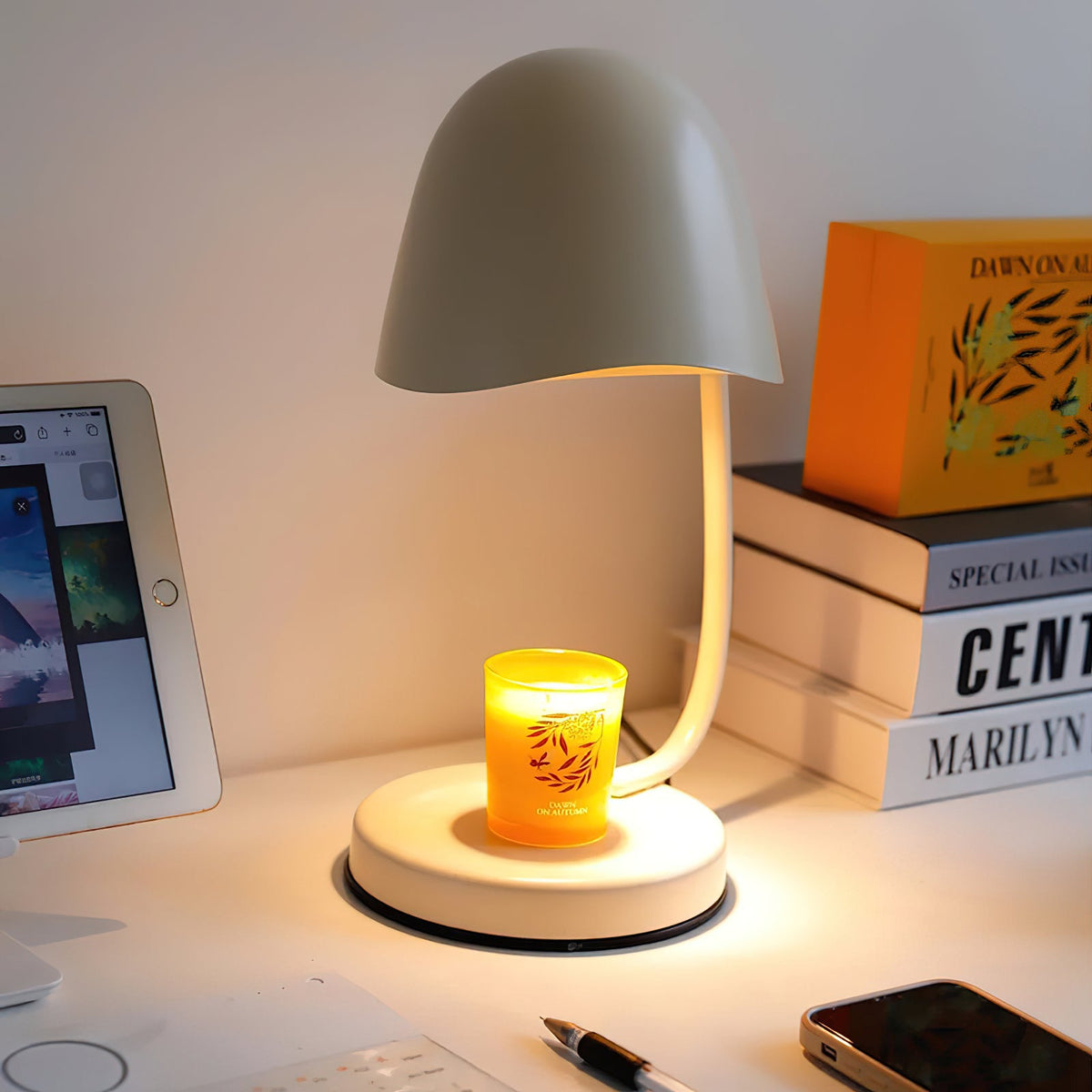 Lampada da tavolo scaldacandele Elaleva