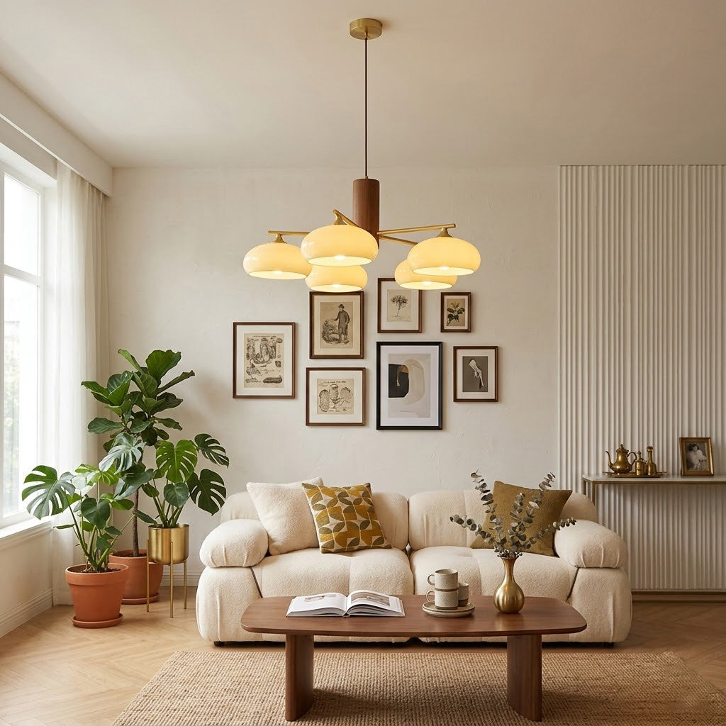 Lampadario ovale Velenza