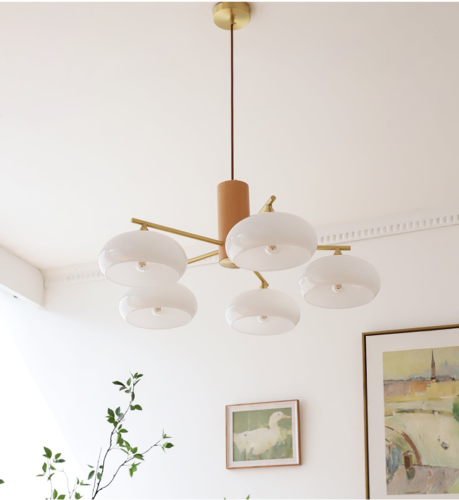 Lampadario ovale Velenza
