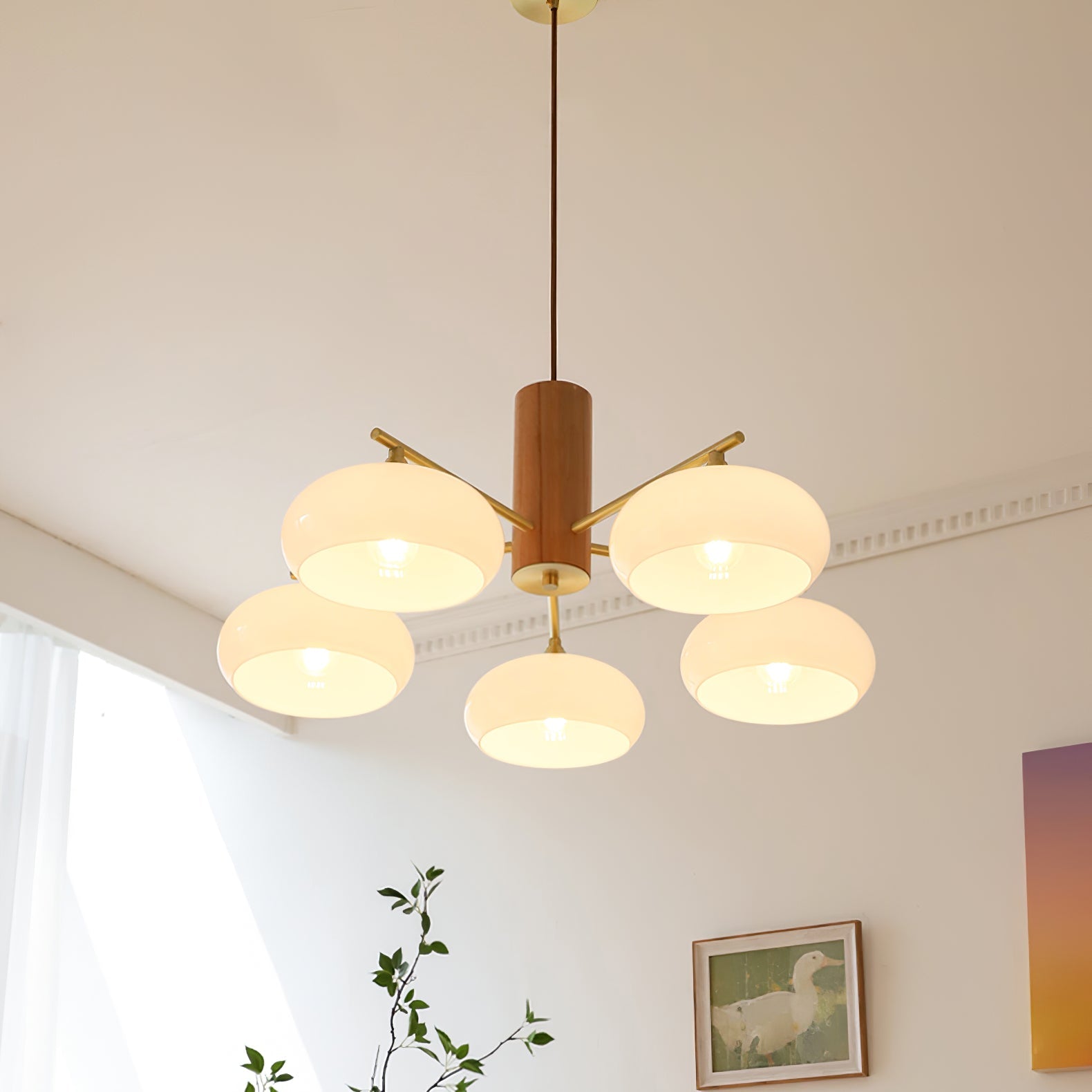 Lampadario ovale Velenza