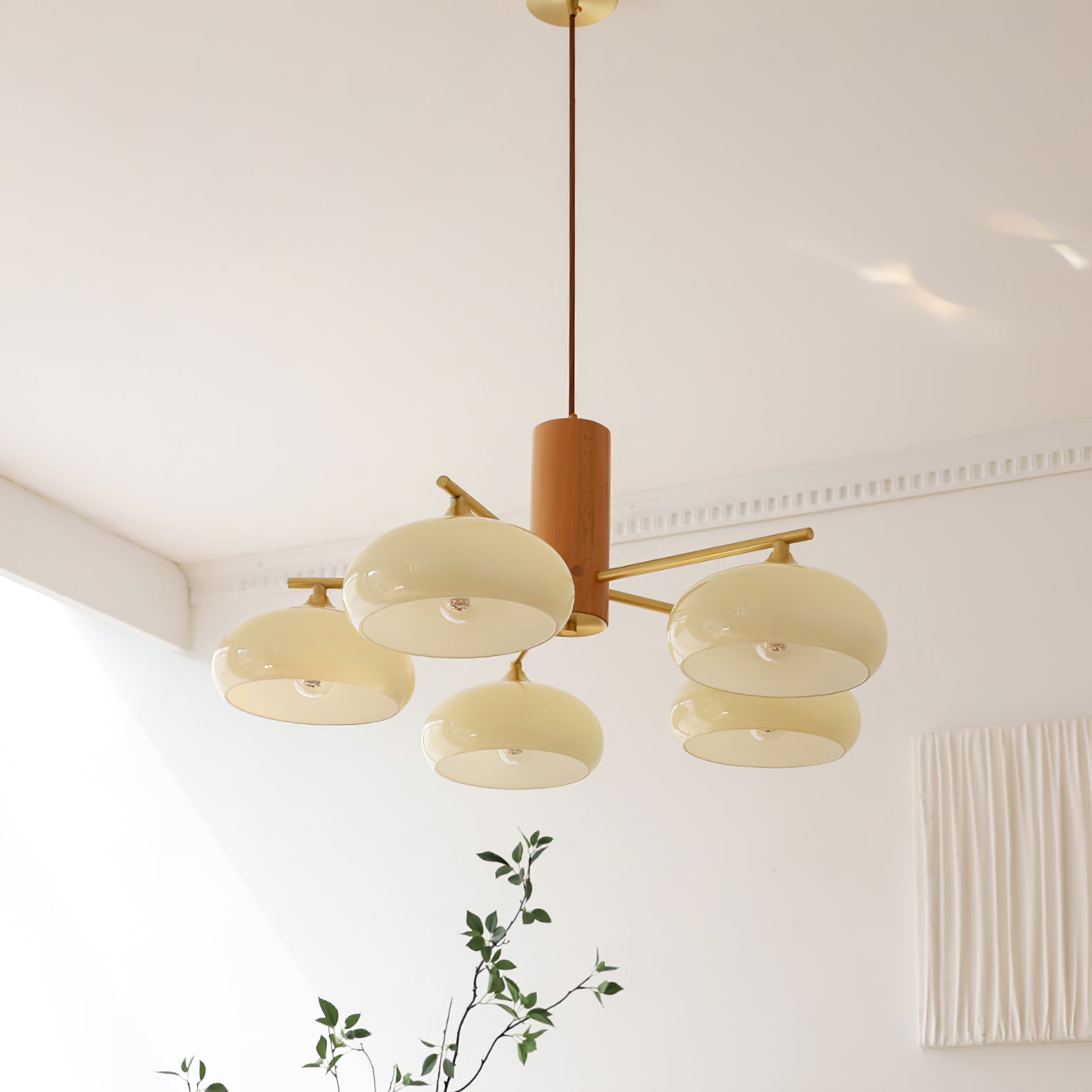 Lampadario ovale Velenza