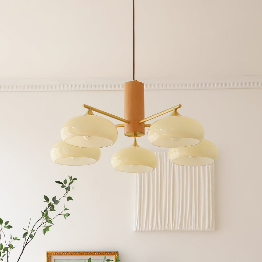 Lampadario ovale Velenza