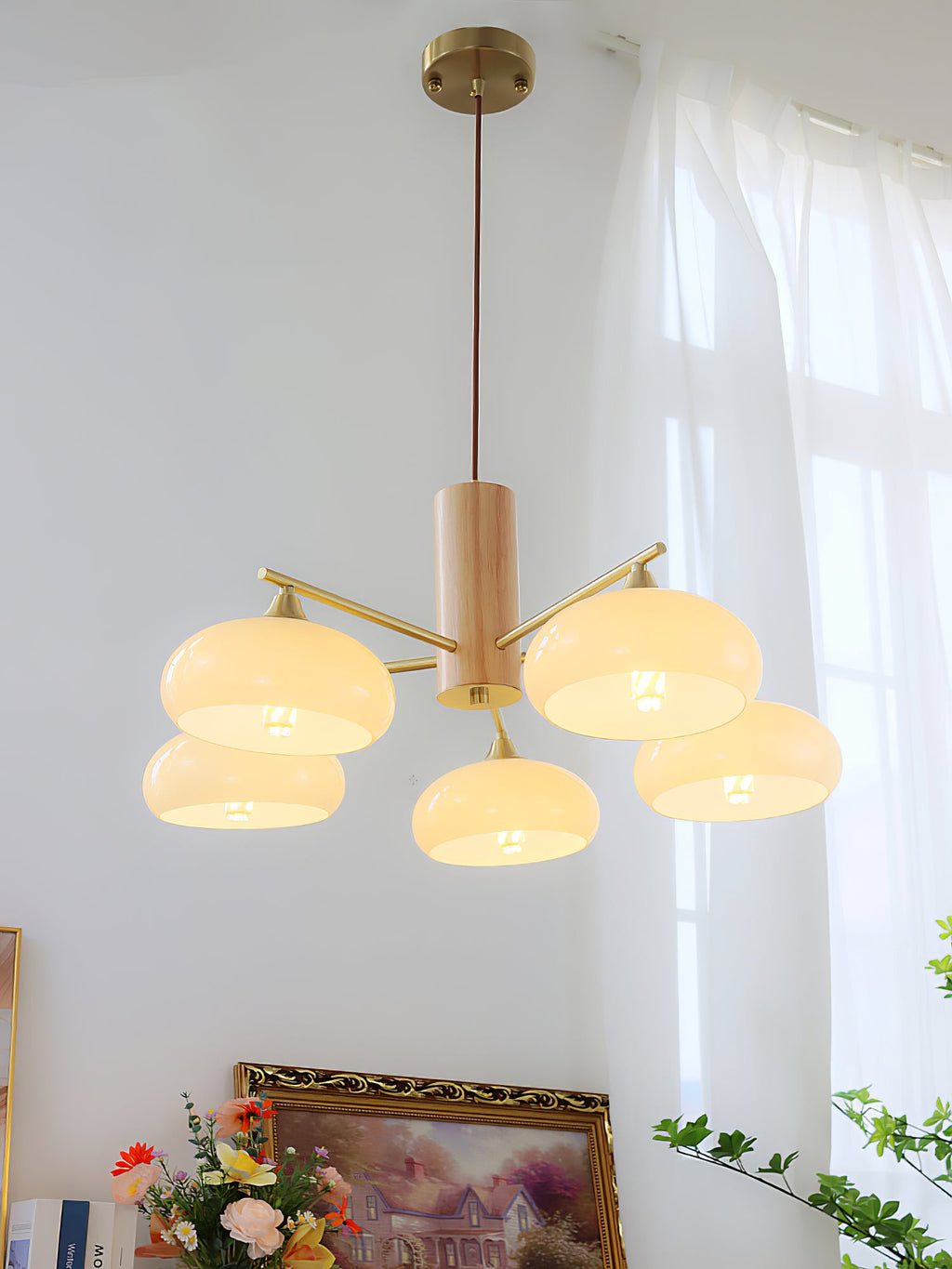 Lampadario ovale Velenza
