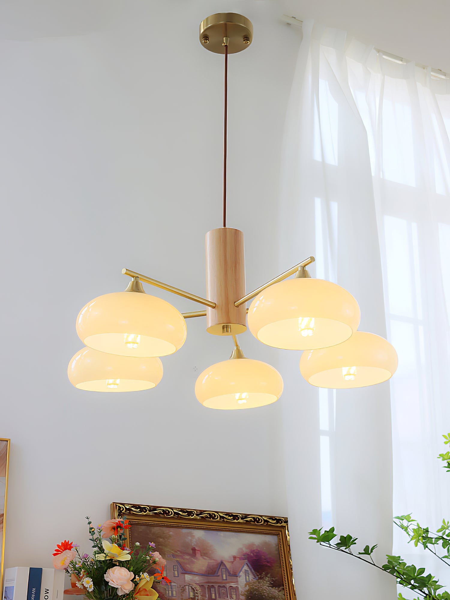 Lampadario ovale Velenza