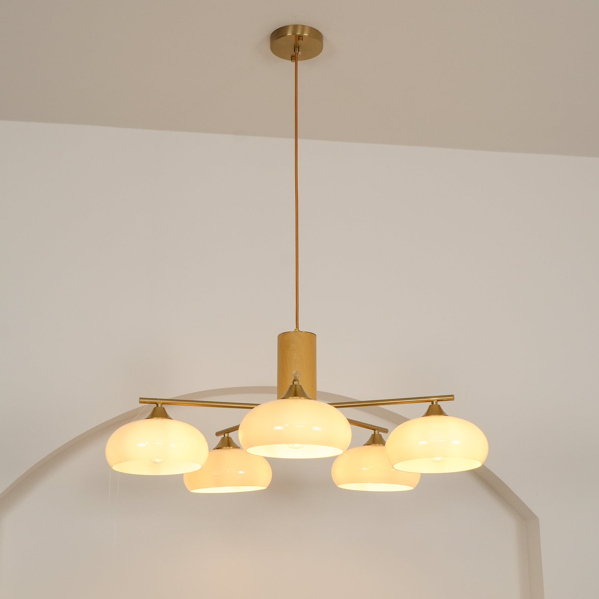 Lampadario ovale Velenza