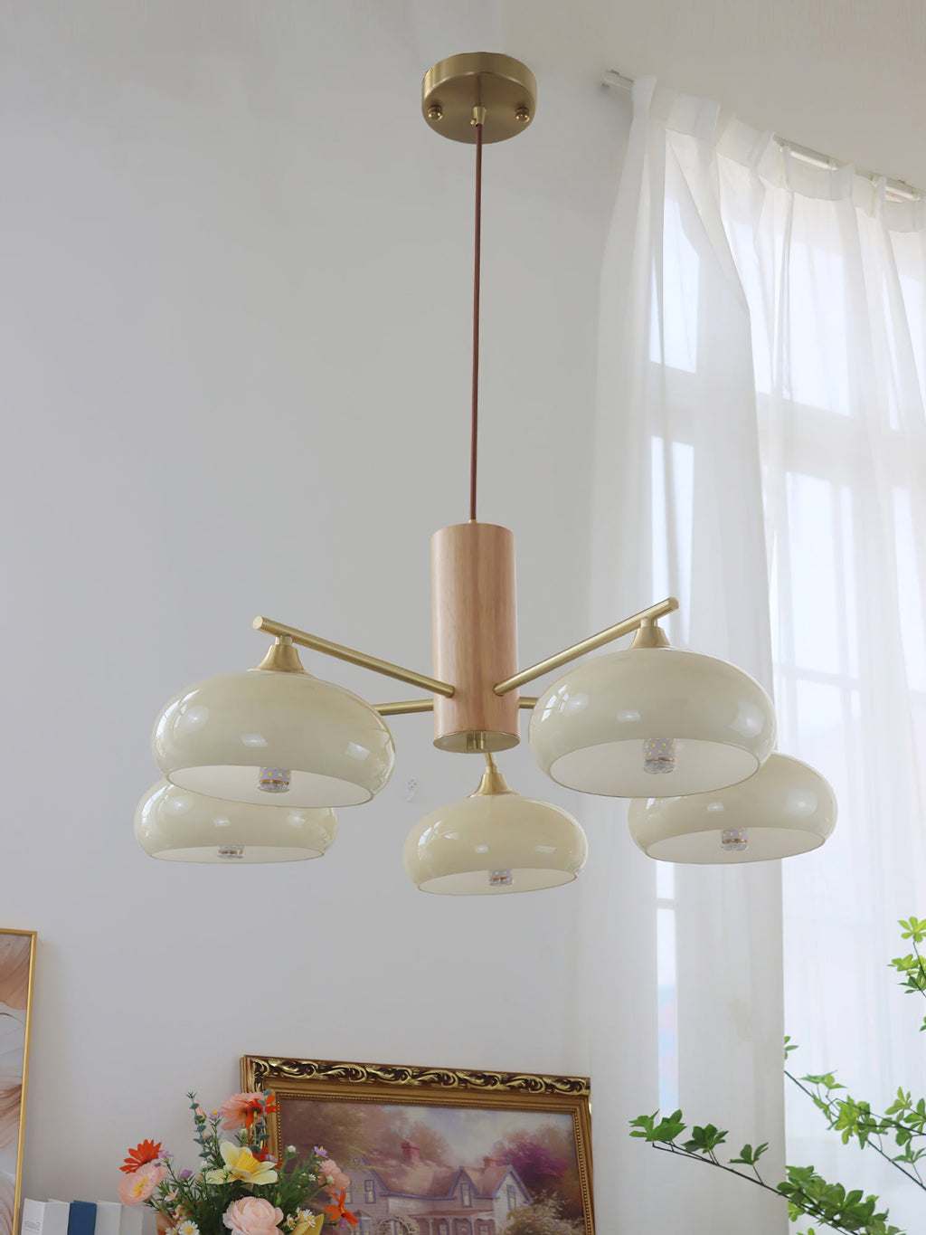 Lampadario ovale Velenza