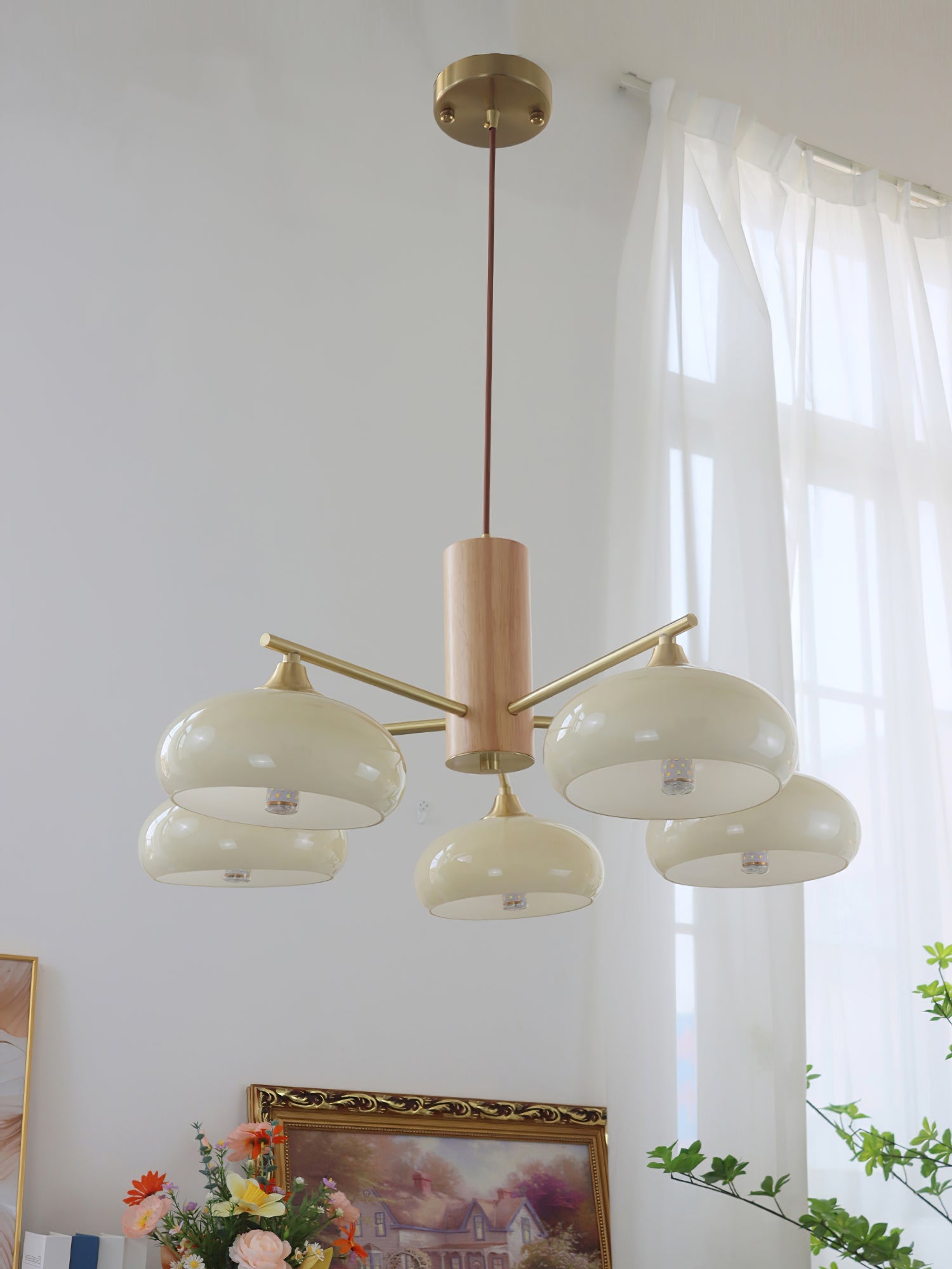 Lampadario ovale Velenza