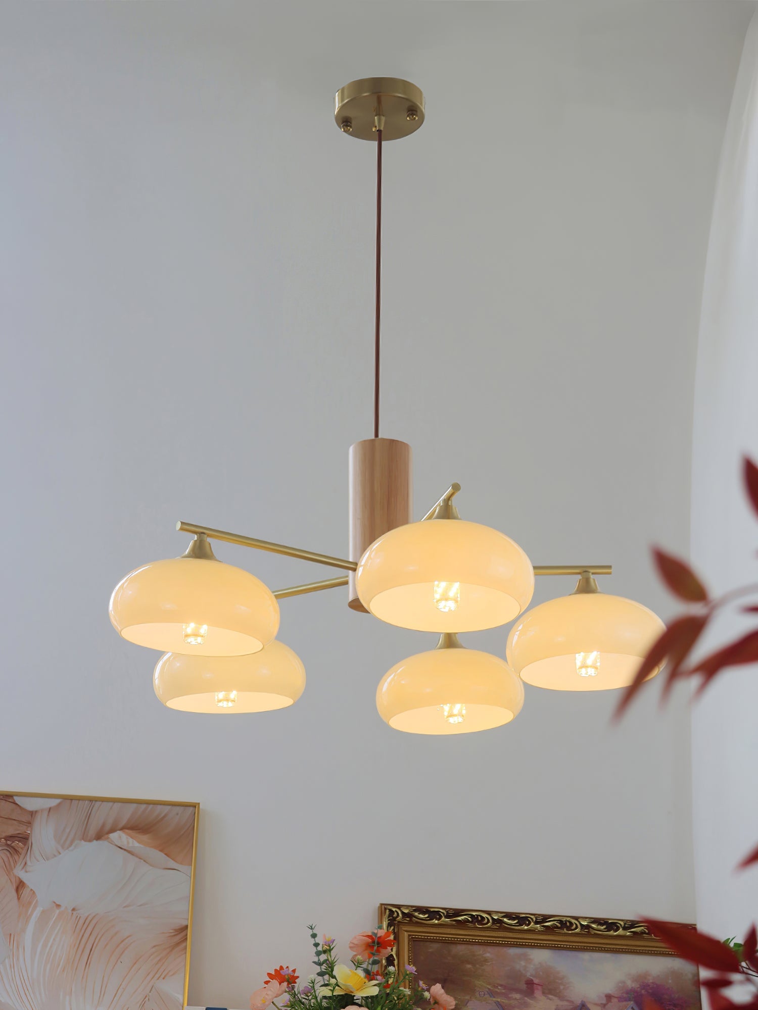 Lampadario ovale Velenza