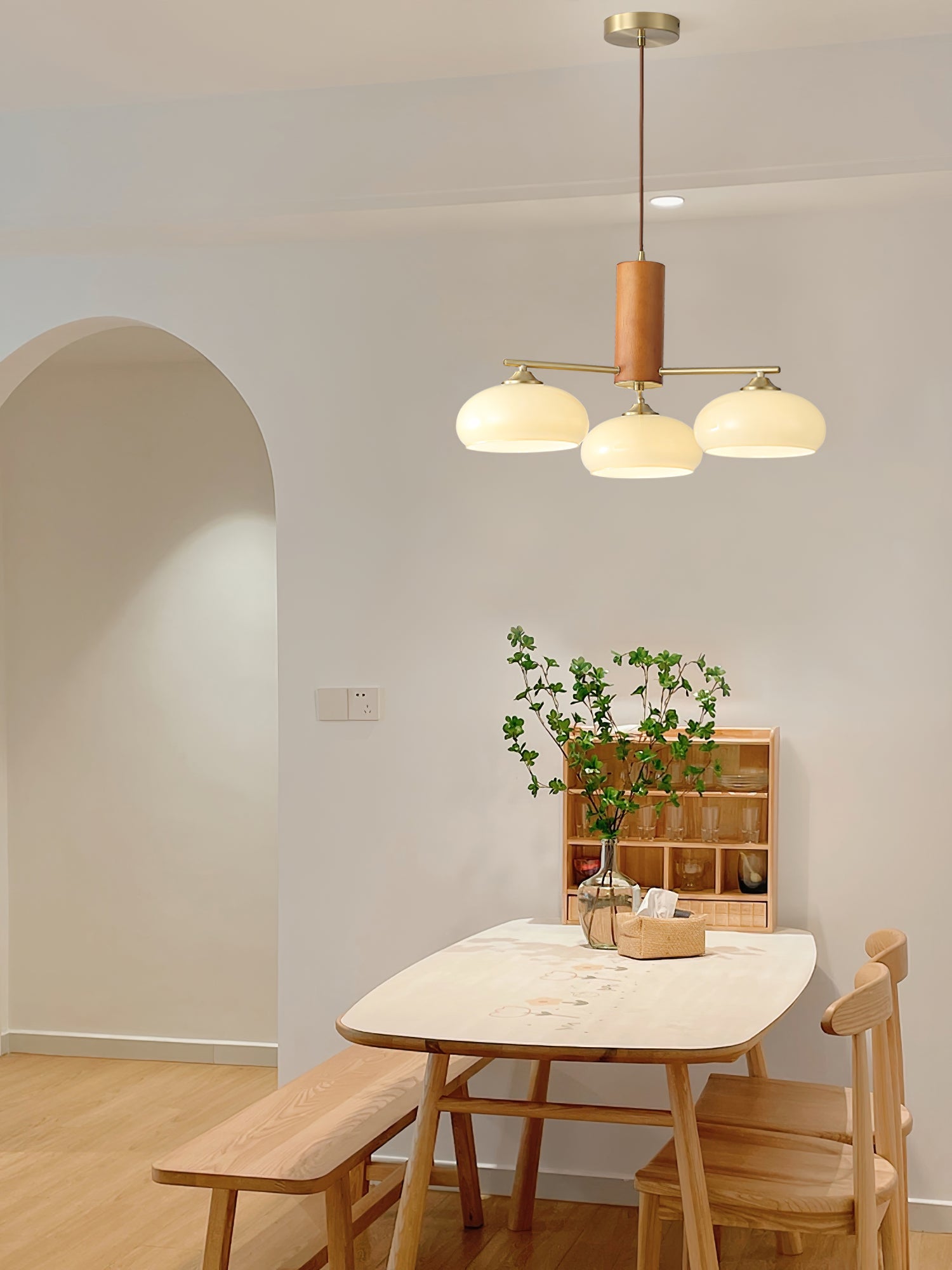Lampadario ovale Velenza