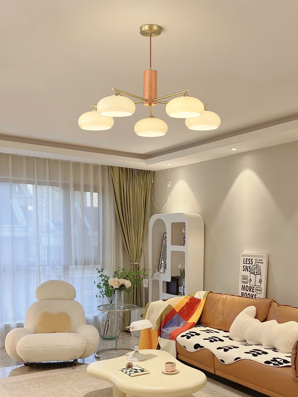 Lampadario ovale Velenza