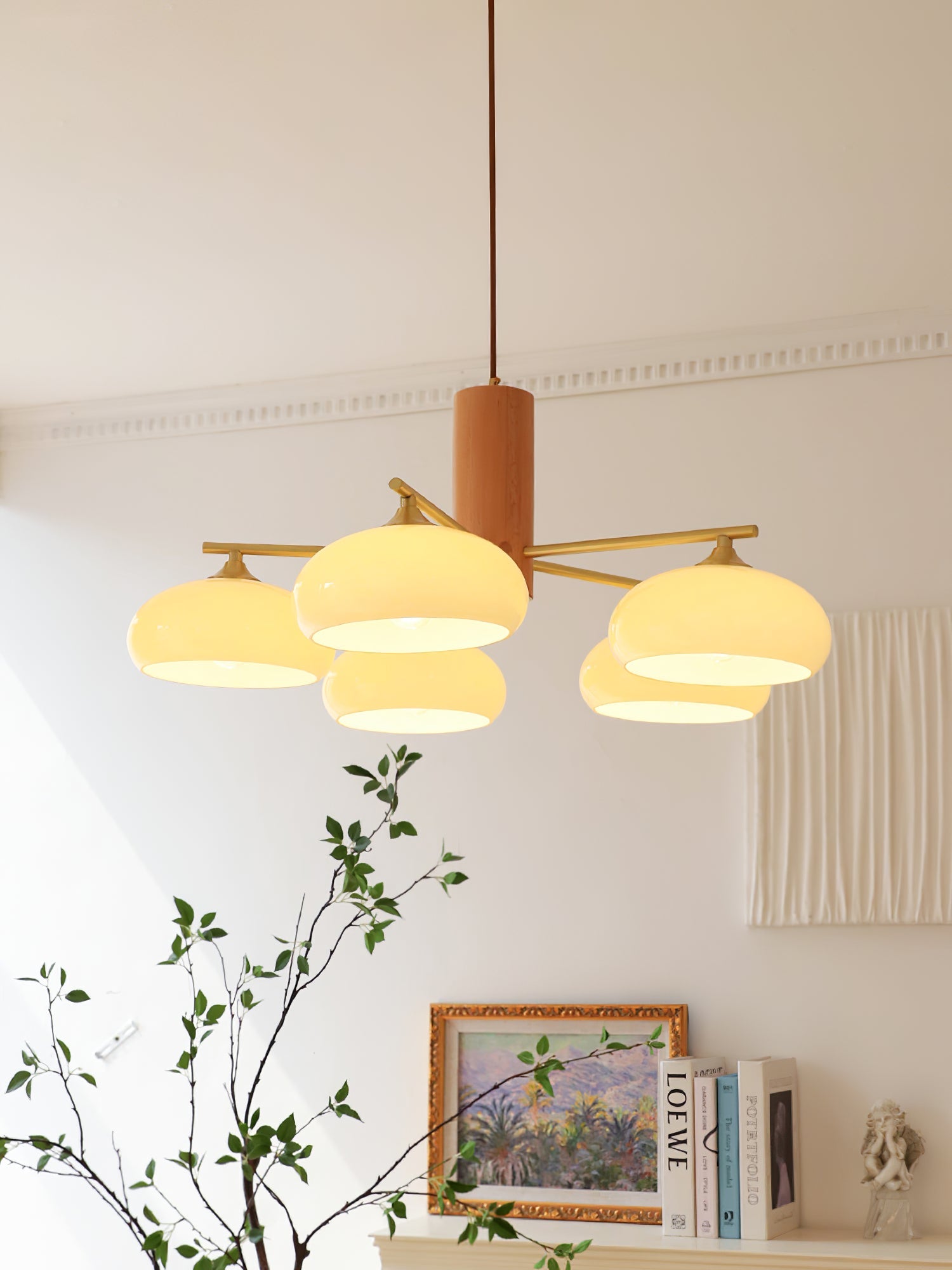 Lampadario ovale Velenza