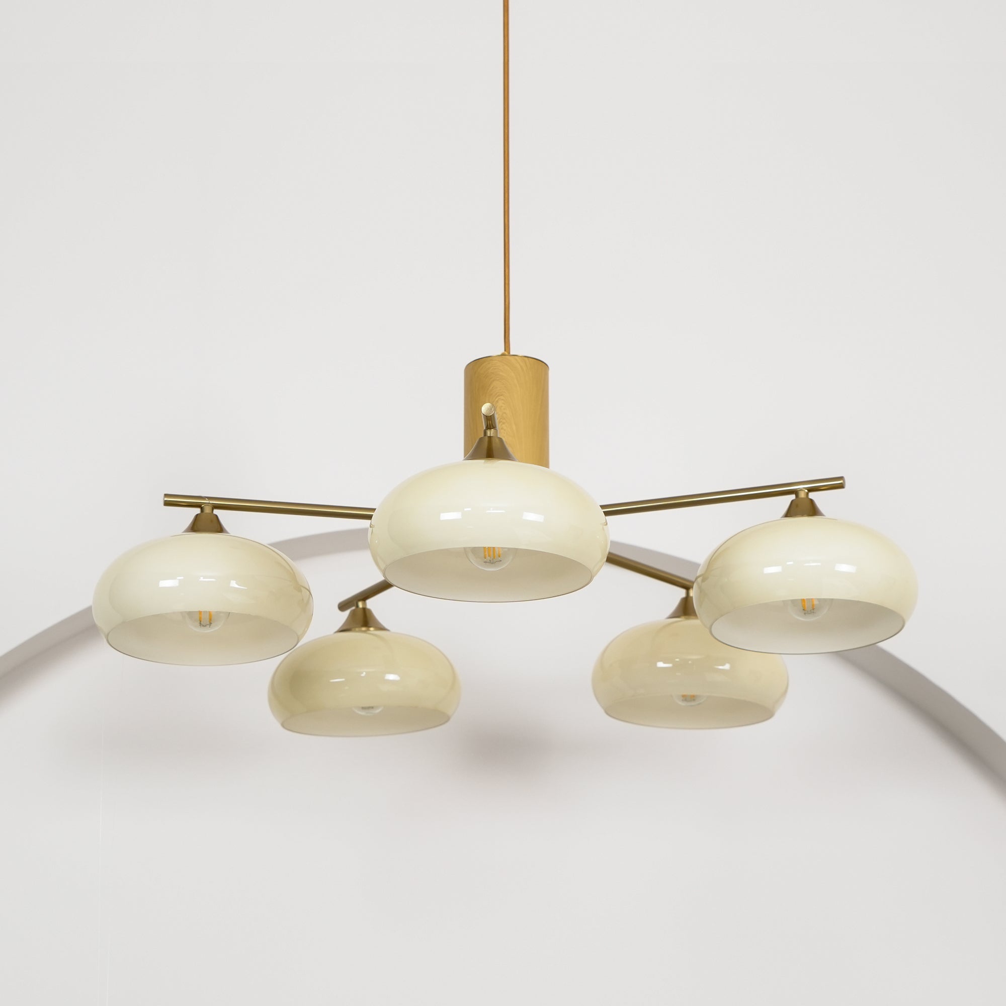 Lampadario ovale Velenza