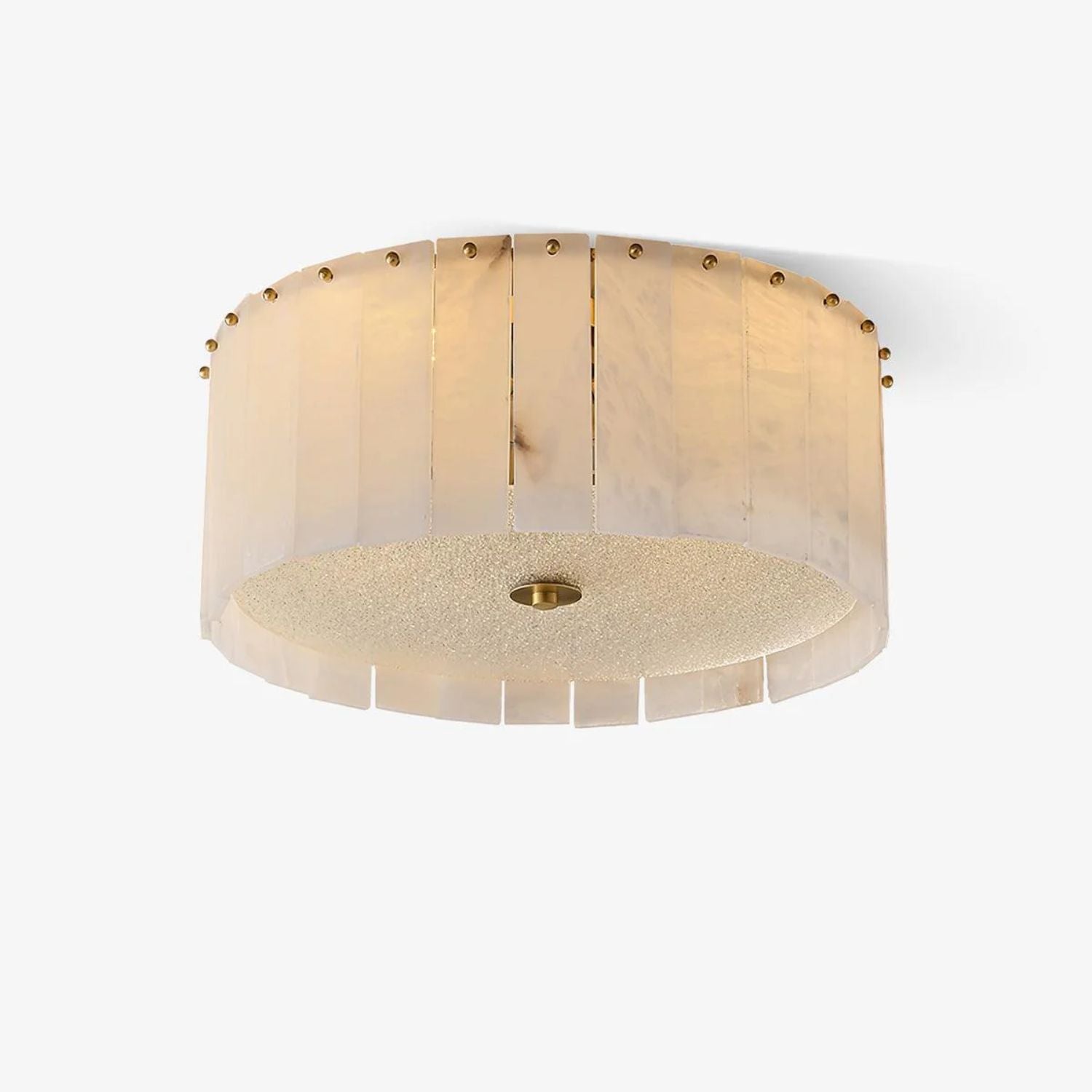 Lampada da soffitto in alabastro Ellys