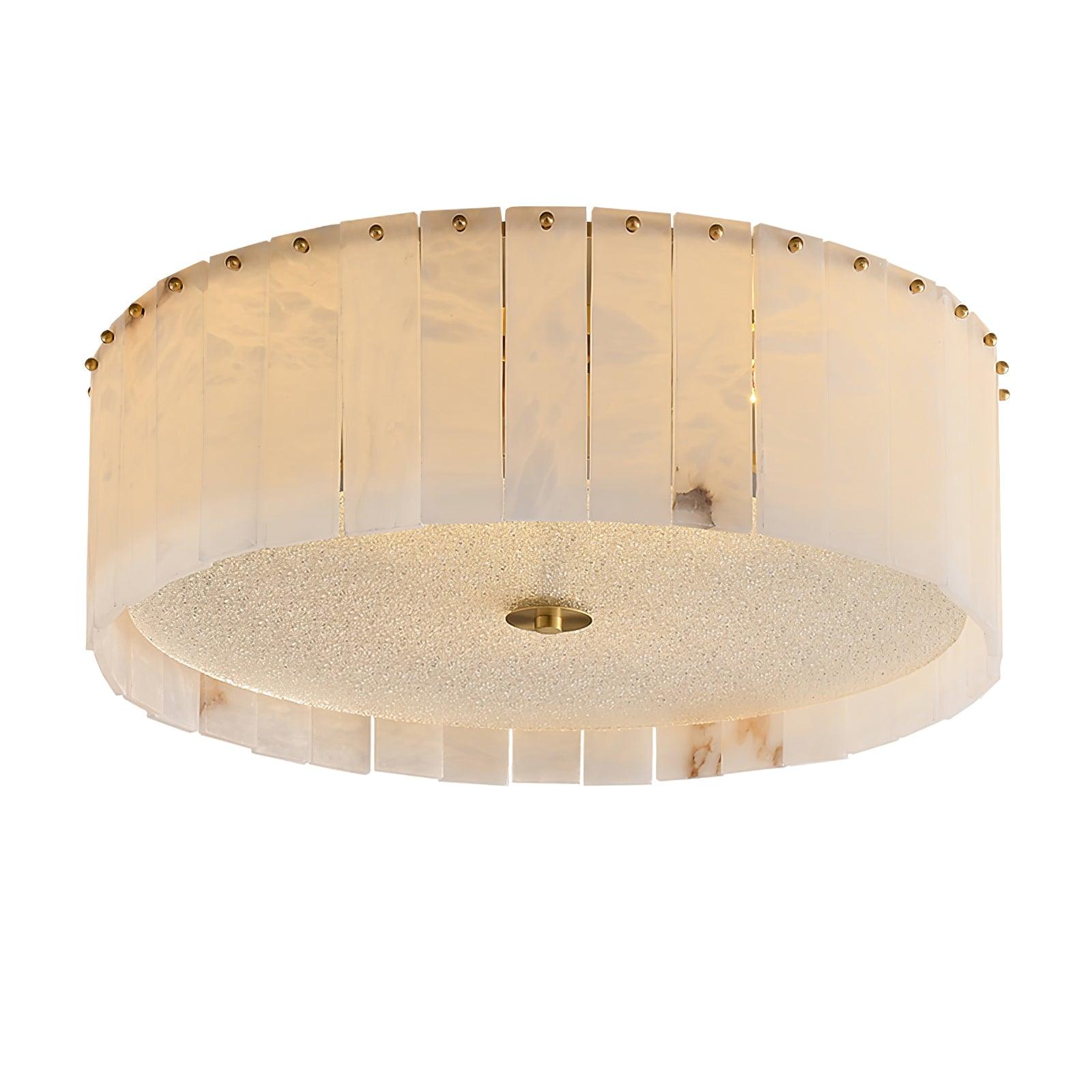Lampada da soffitto in alabastro Ellys