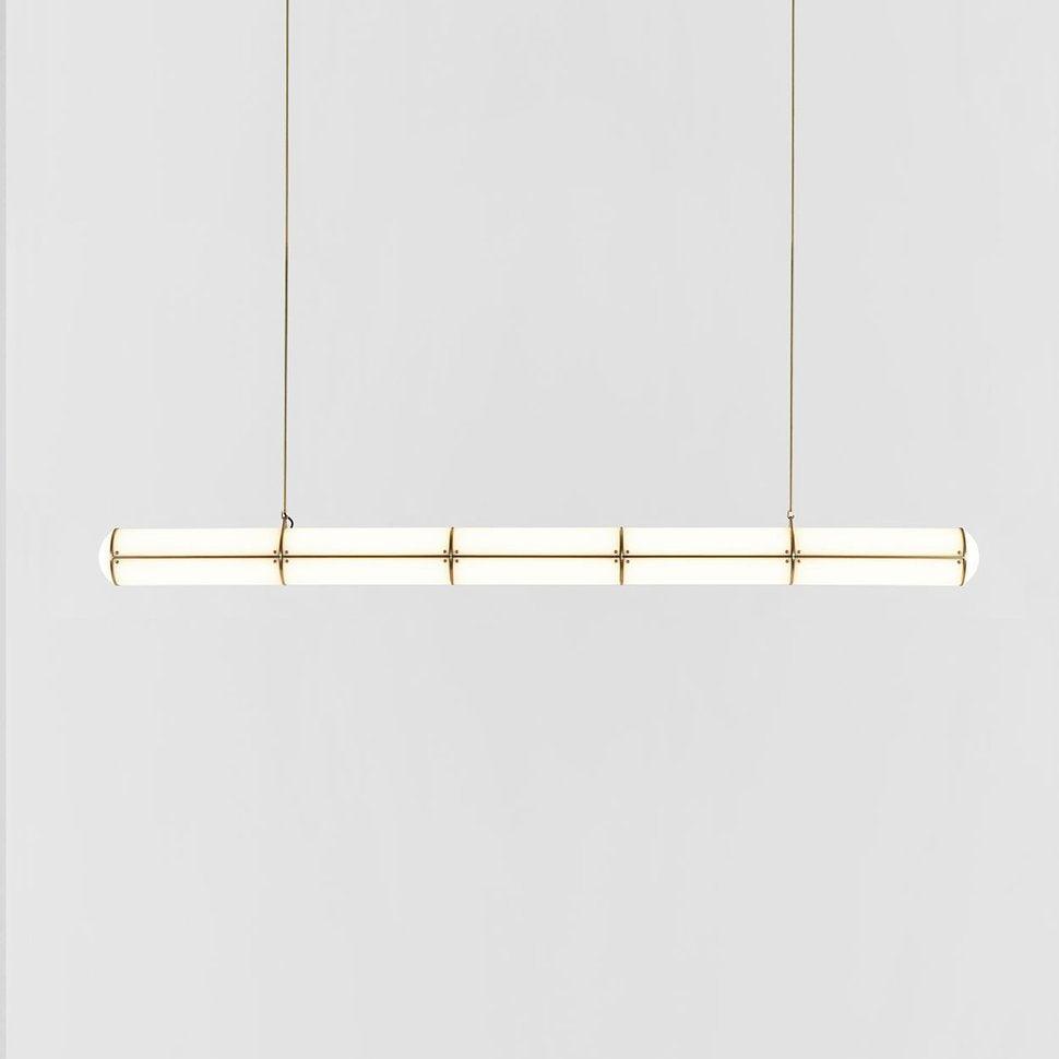 Lampada a sospensione lineare Aronale