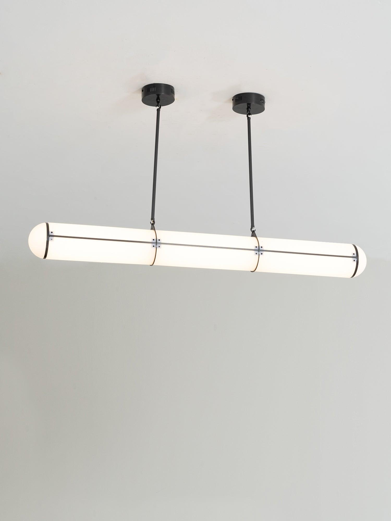Lampada a sospensione lineare Aronale