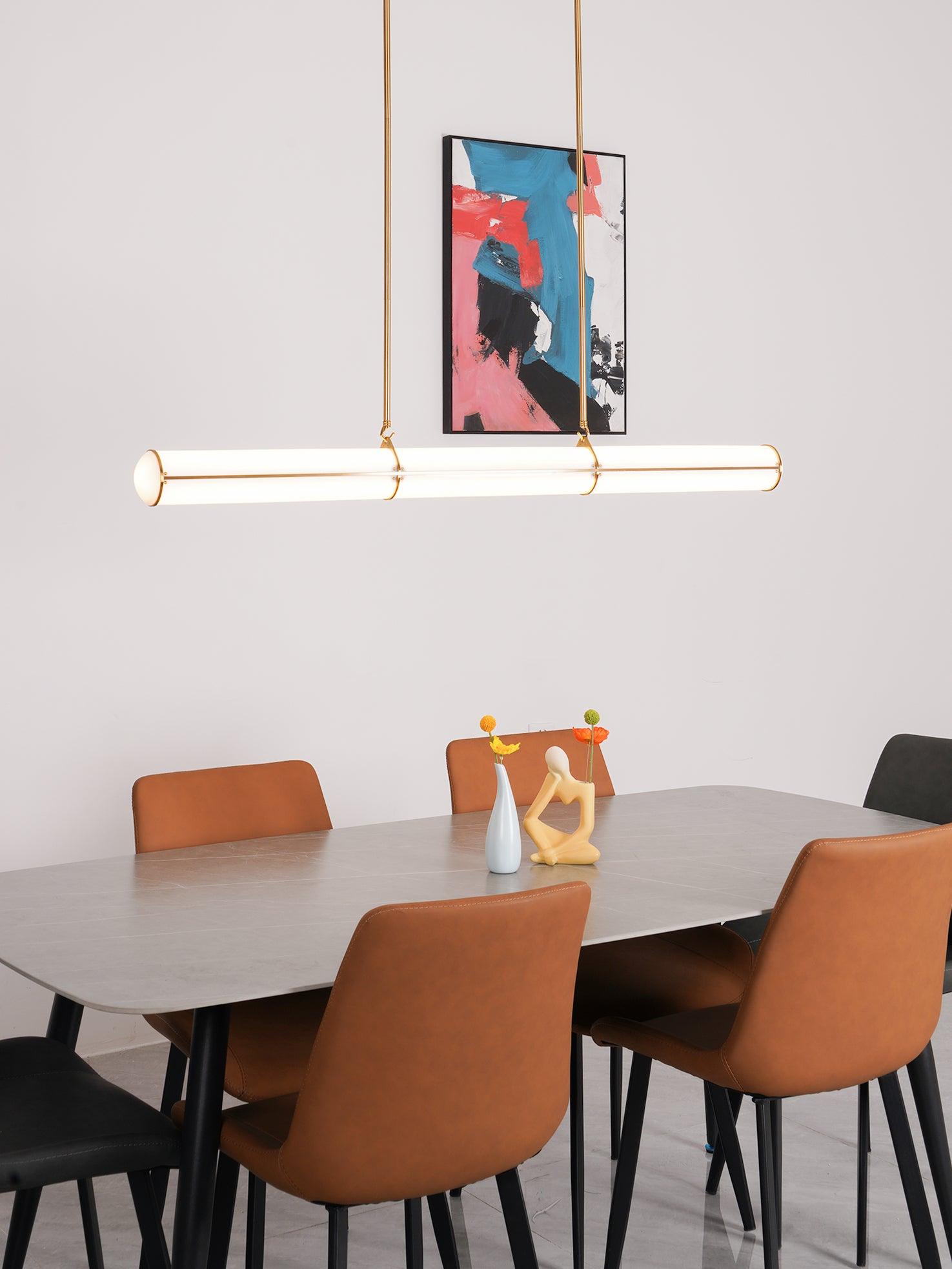 Lampada a sospensione lineare Aronale