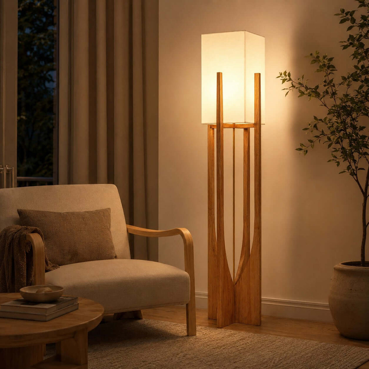 Lampada da terra Serianora