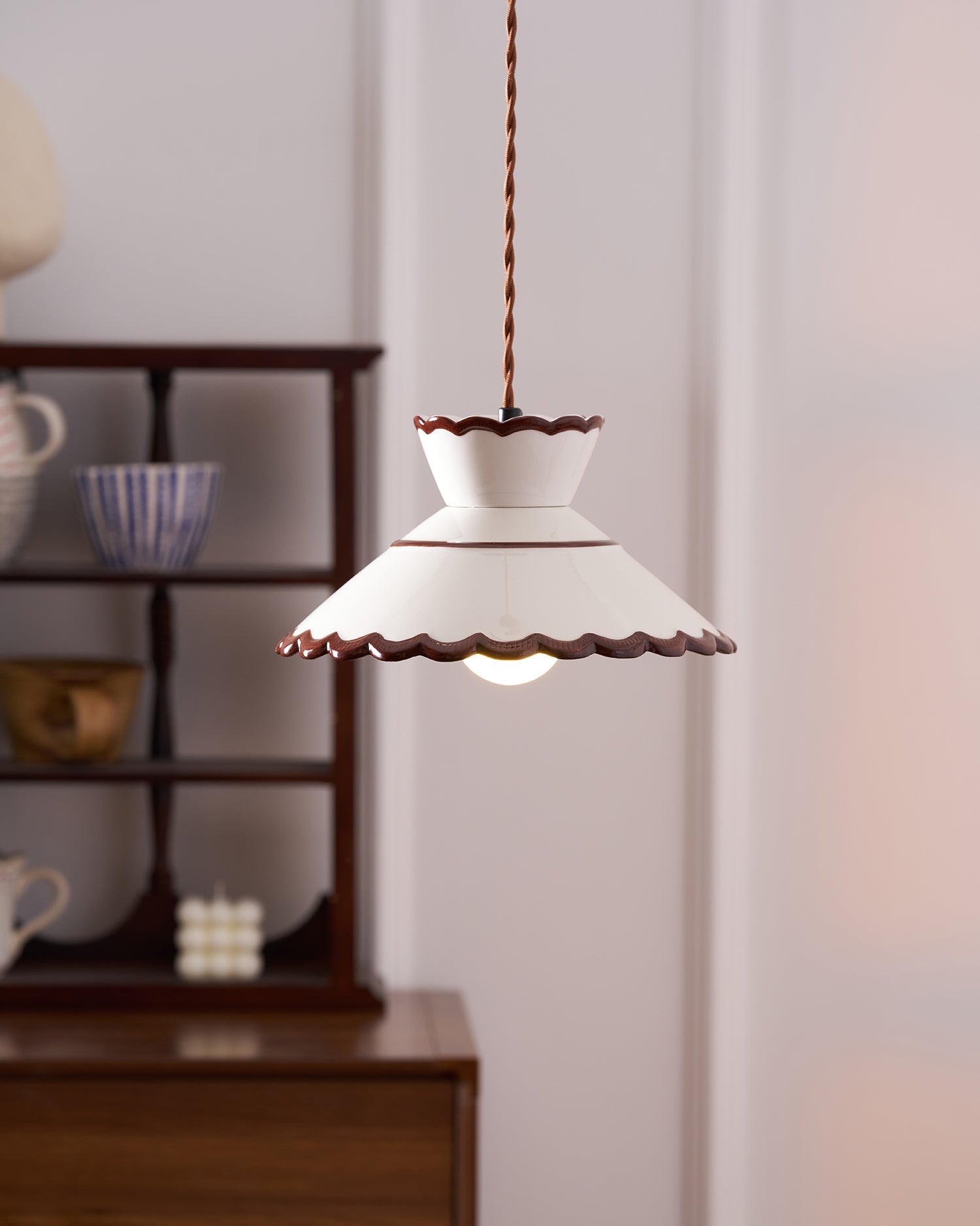 Lampada a sospensione vintage Belenori